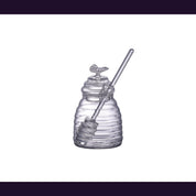 Mini honingpot met lepel 110 ml