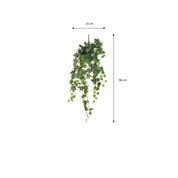Plante artificielle suspendue Hedera - H86 cm - Vert