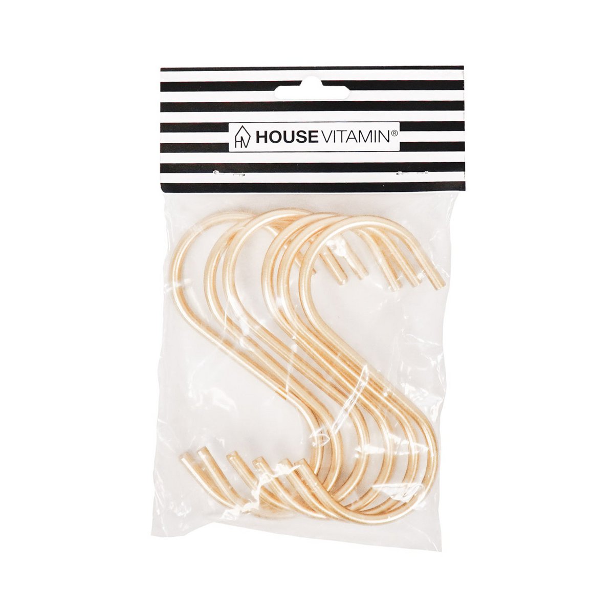 S-hooks metal - set of 6