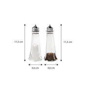 Zilverzout en peper 4.6x4.6x11.5 cm