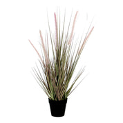 Dogtail Grass Artificial Plant - H53 x Ø30 cm - Purple