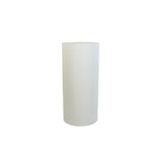 Side table/pillar - cylinder - white- 30x65cm