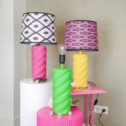 Table lamp - Neon Pink - 12x12x28cm