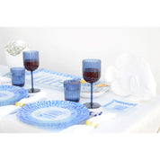 Decorative white fish plate