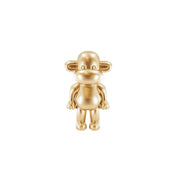 Ornament - aap -beeldje 'de legende'- polyresin - goud - 11x7x19cm