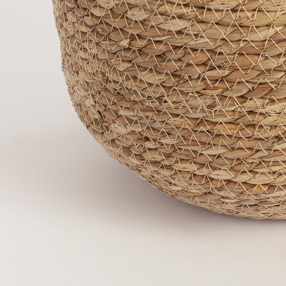 Jorck Plant Basket - H19 x Ø22 cm - Seagrass - Light brown