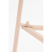 Adine Plant Table - H120 x Ø35 cm - Metal - Light pink