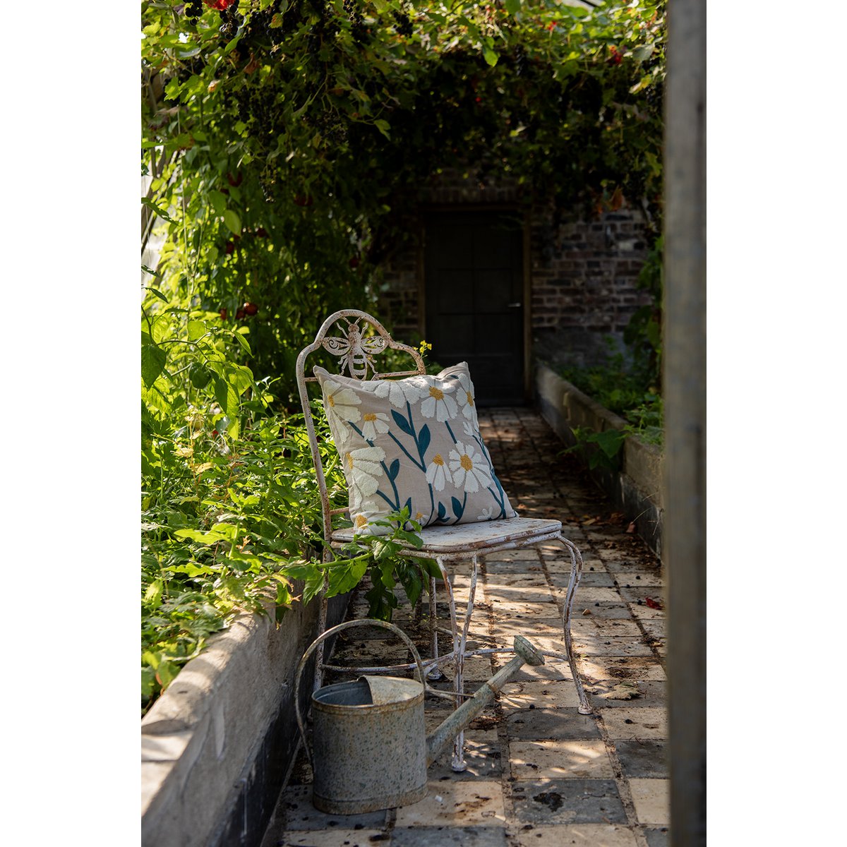 Decoratie gieter 50x16x33 cm