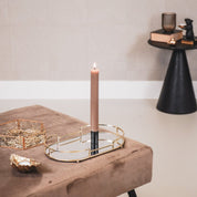Candles - XL - Taupe - 3x25cm