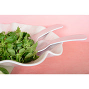 Pink and melamine salad bowl 35x35x9cm