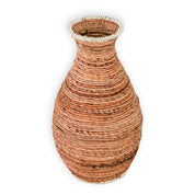 Grote raffia Vaas