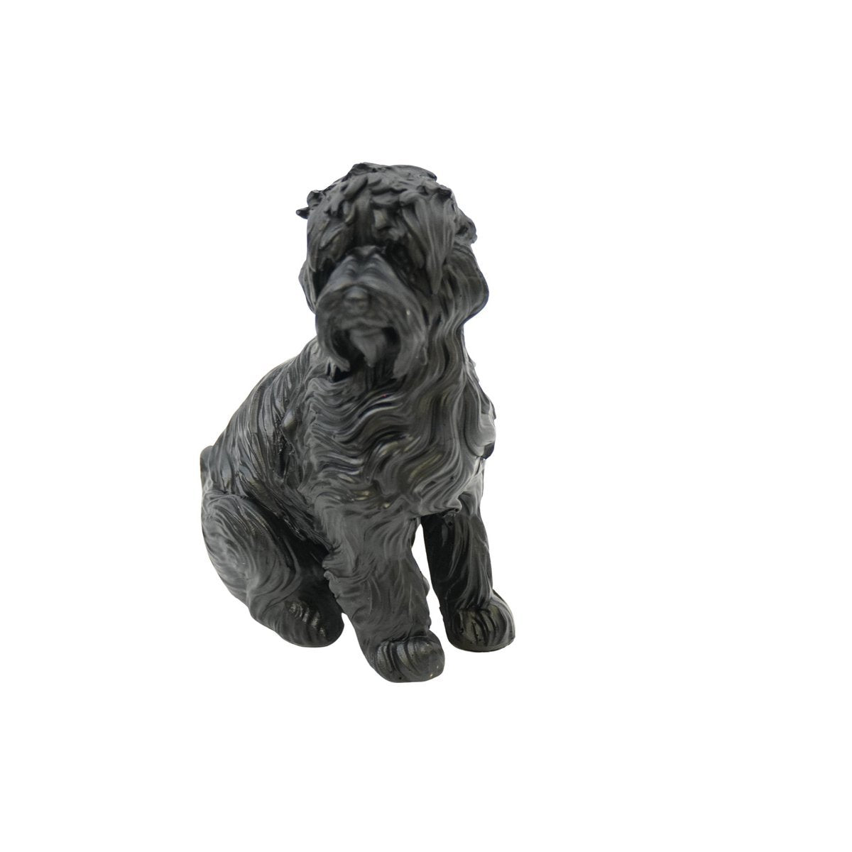 Ornament - Labradoodle - Polyresin - Black - 10.5x5x9cm