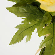 Ranunculus Artificial Flowers Bouquet - H35 x Ø26 cm - Orange