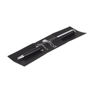 Zwarte balpen met diamant