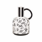 Vase - Jug - Ceramic - Dutch Black - 16x14x21.5cm