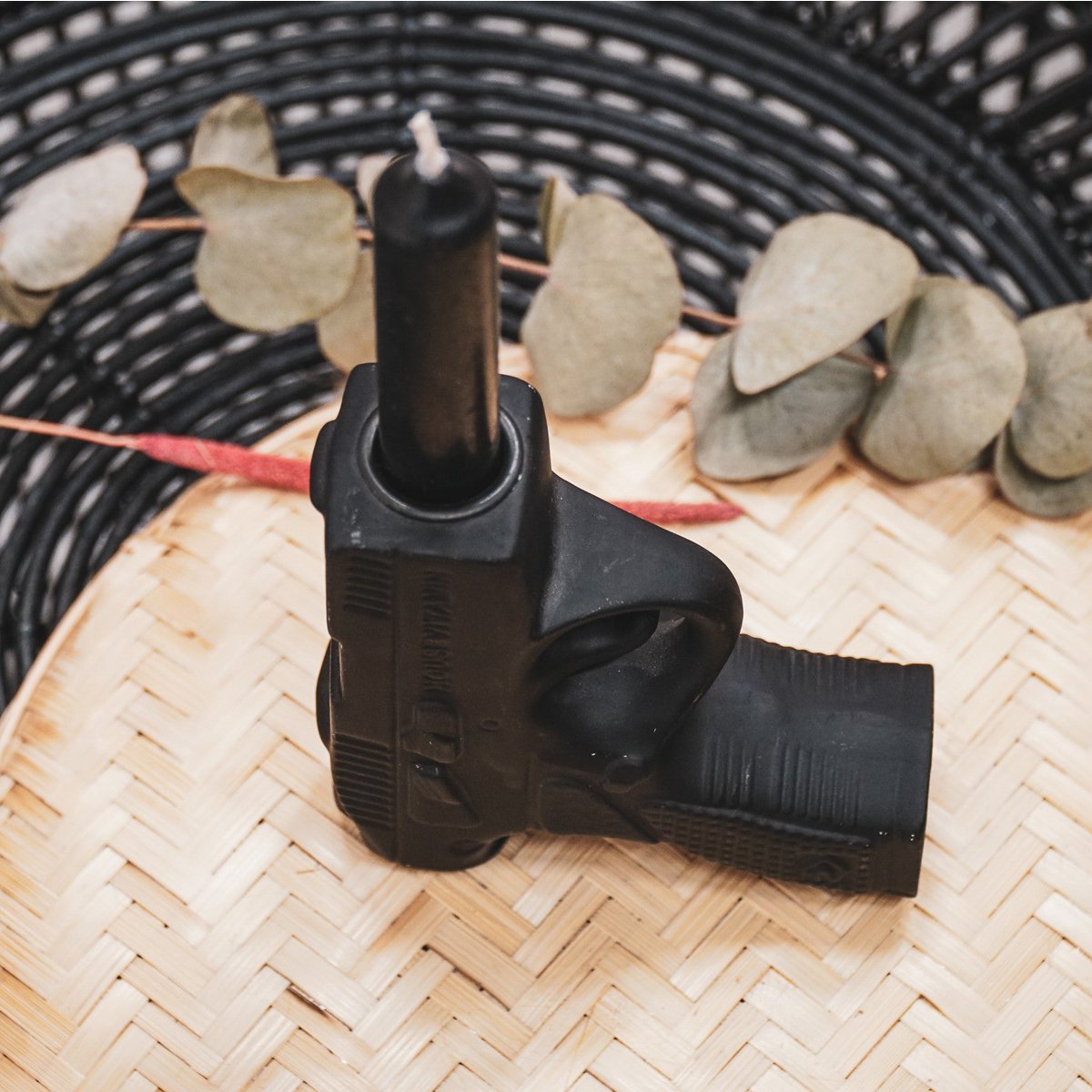 Candle holder - Gun 