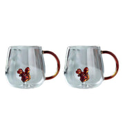 Set of 2 Squirrel Teacups