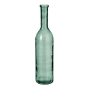 Rioja Bottle Vase - H75 x Ø18 cm - Recycled Glass - Green