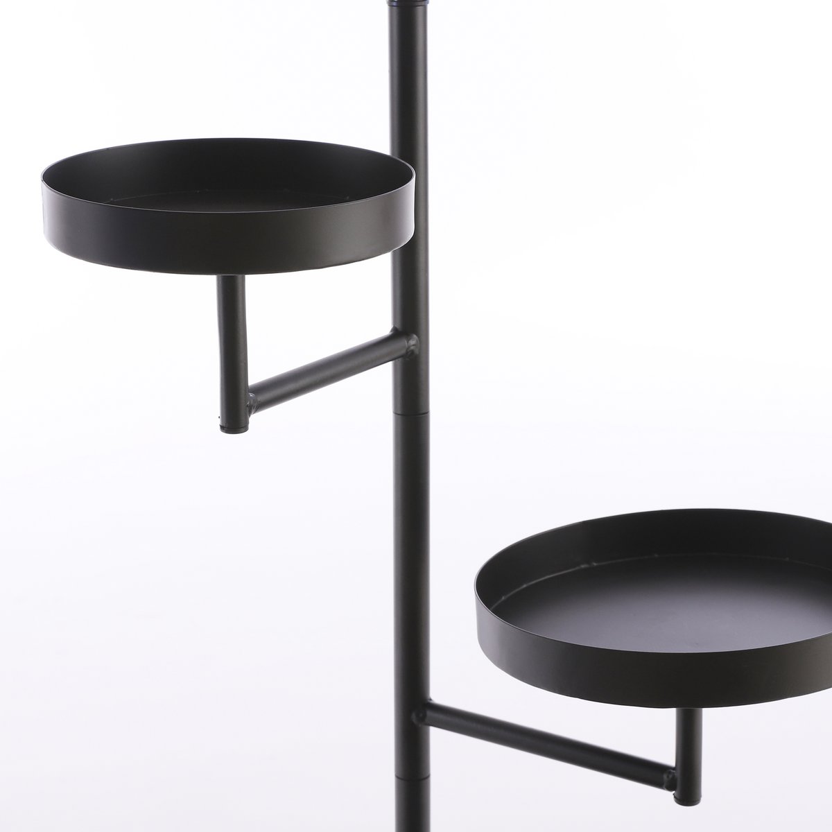 Perry Wall rack - L30 x W23 x H80 cm - Metal - Black