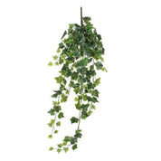 Hedera Artificial Hanging Plant - H86 cm - Green Variegated
