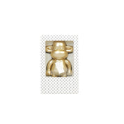 Ornament - monkey - gold - 33x21x50cm
