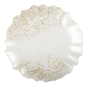 White and Gold Placemat