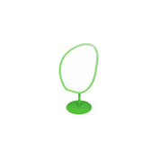 Make Up Mirror Round - Green - 16,5x12x31,5 cm