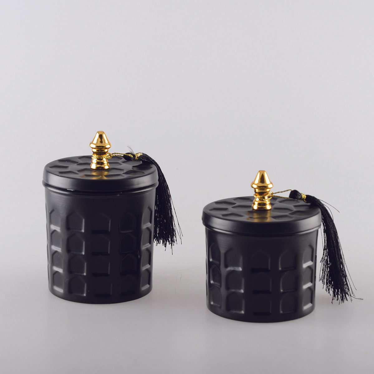 Mat Black Box kaar vanille parfum 8*12 cm