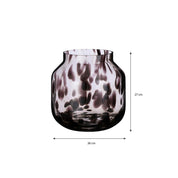 Pantera Vase - H27 x Ø26 cm - Brown