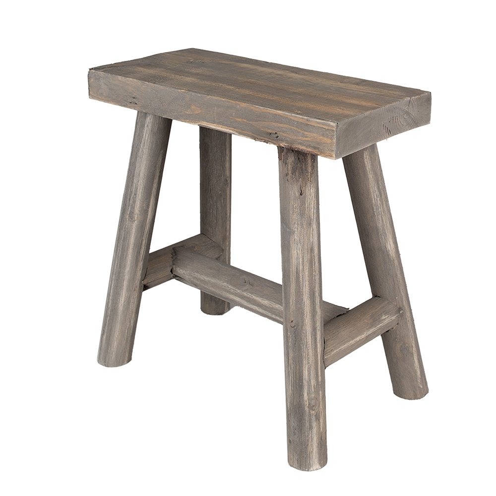 Plantentafel Bruin, Hout 38x18x38 cm