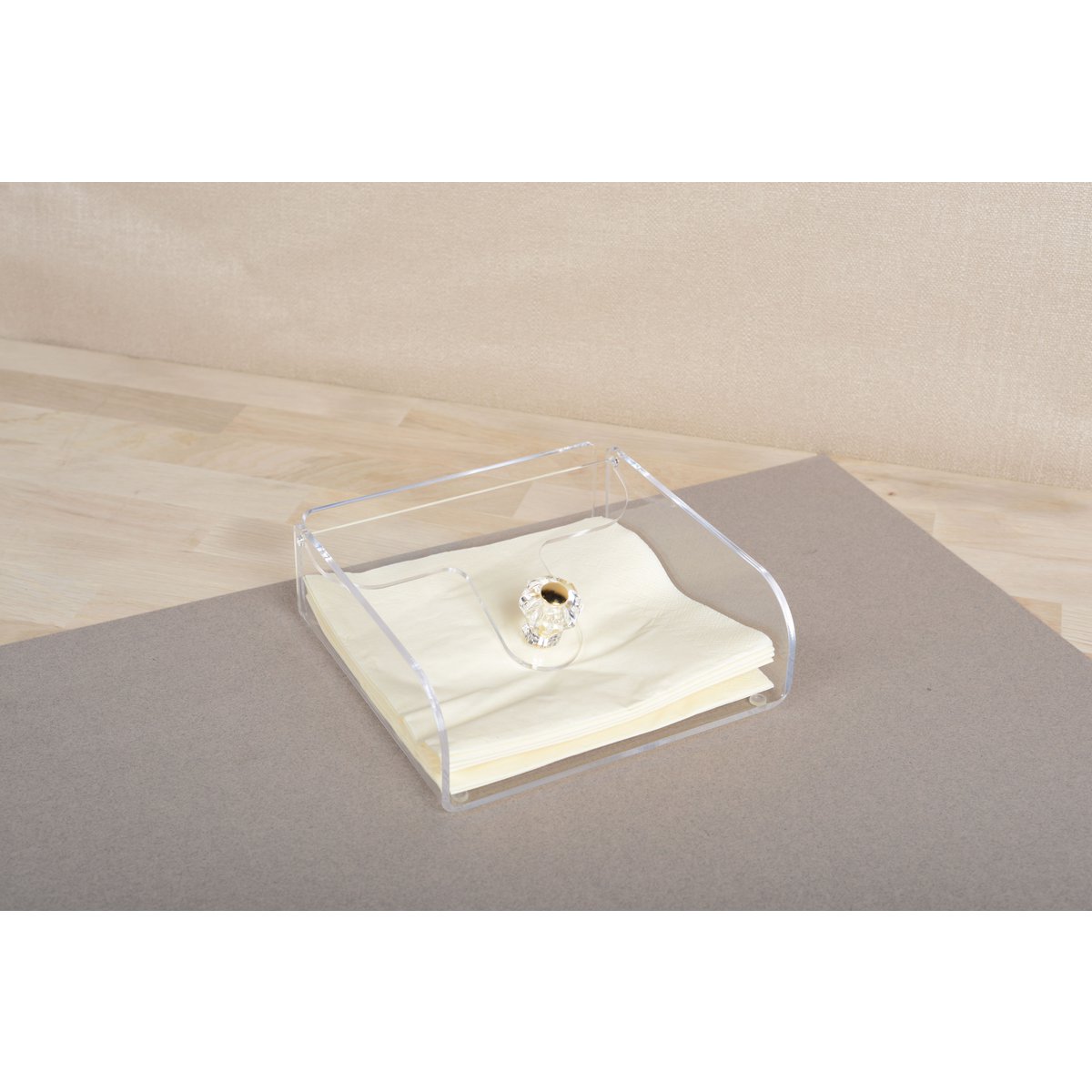Acrylic Towel Rack 18x17.8x6.2