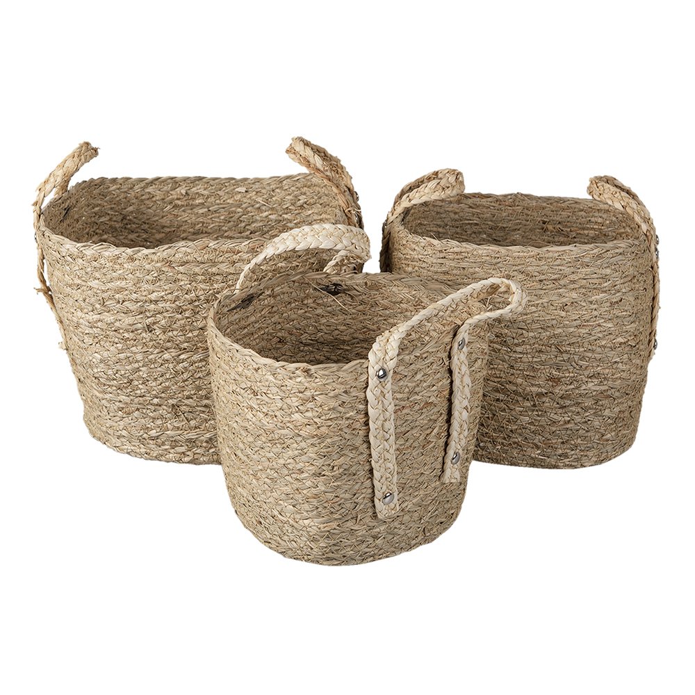 Mand (3) 25x25x34 / 24x20x28 / 21x18x25 cm