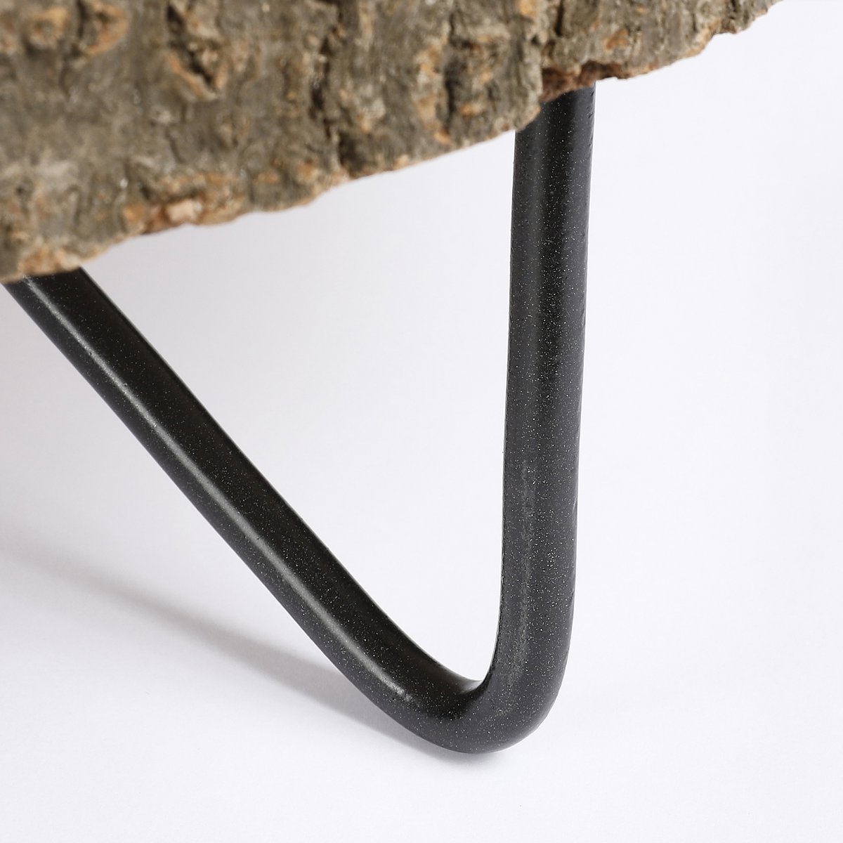 Pia Tree Trunk Side Table - H14 x Ø40 cm - Light brown