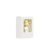 Ornament - hanging loose monkey- gold - 11x7x19cm