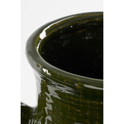 Elena Vase - L29 x W26 x H39 cm - Ceramic - Green