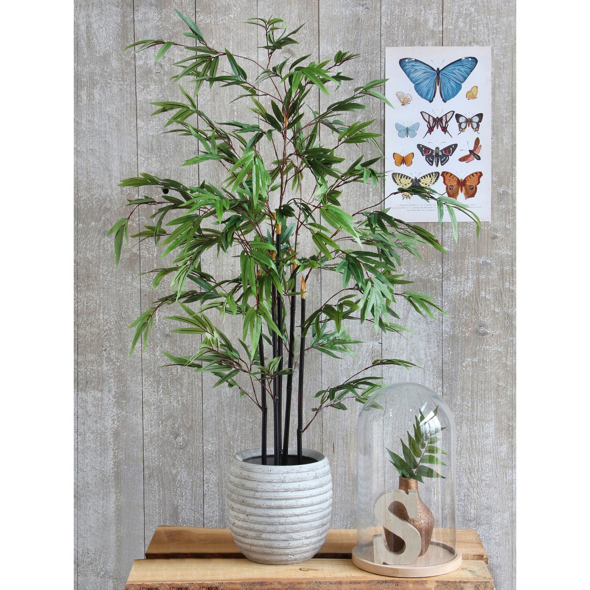 Bambou artificiel - H120 x Ø75 cm - Vert