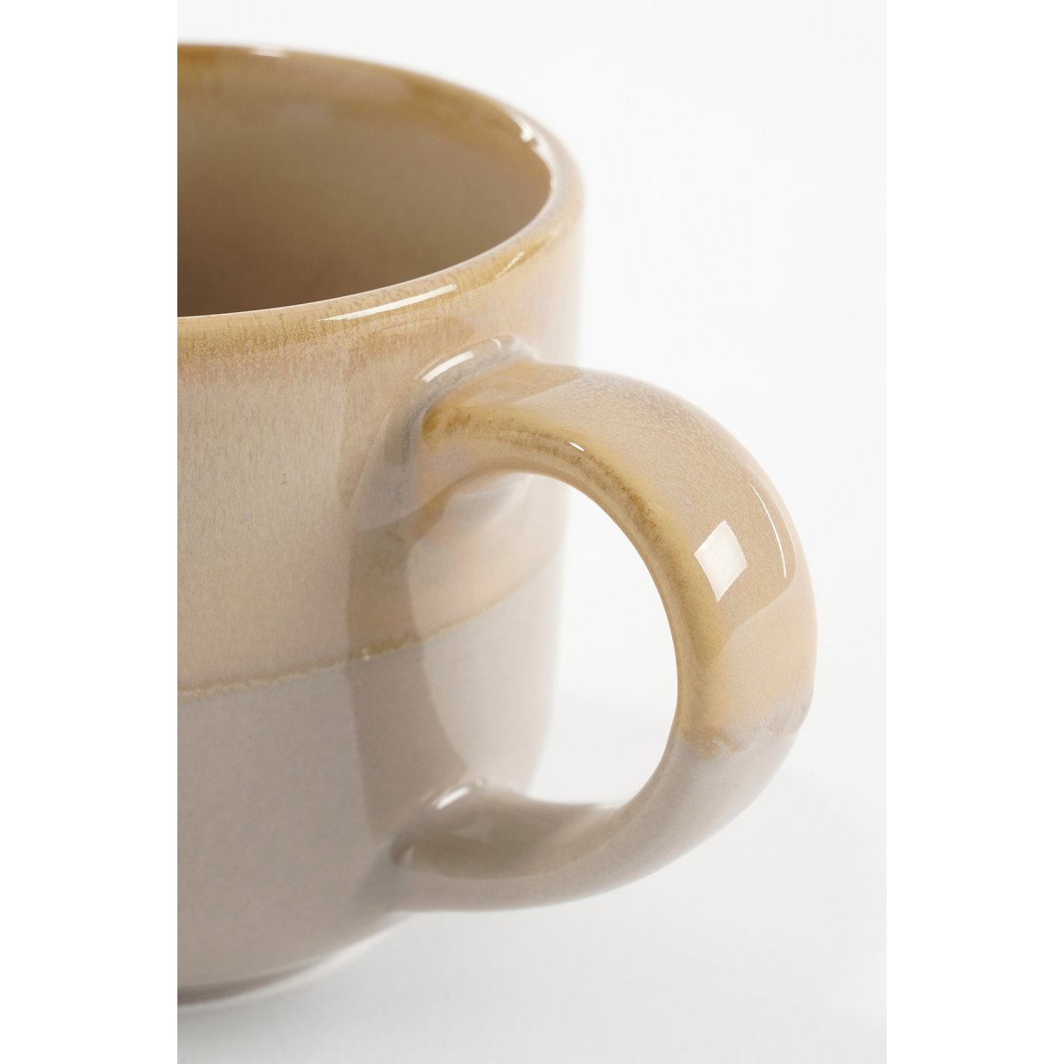 OZZU SET SET 4 PERSONS - STONE GOOD - Gray