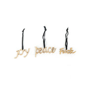 Text pendants - Christmas - Set of 3