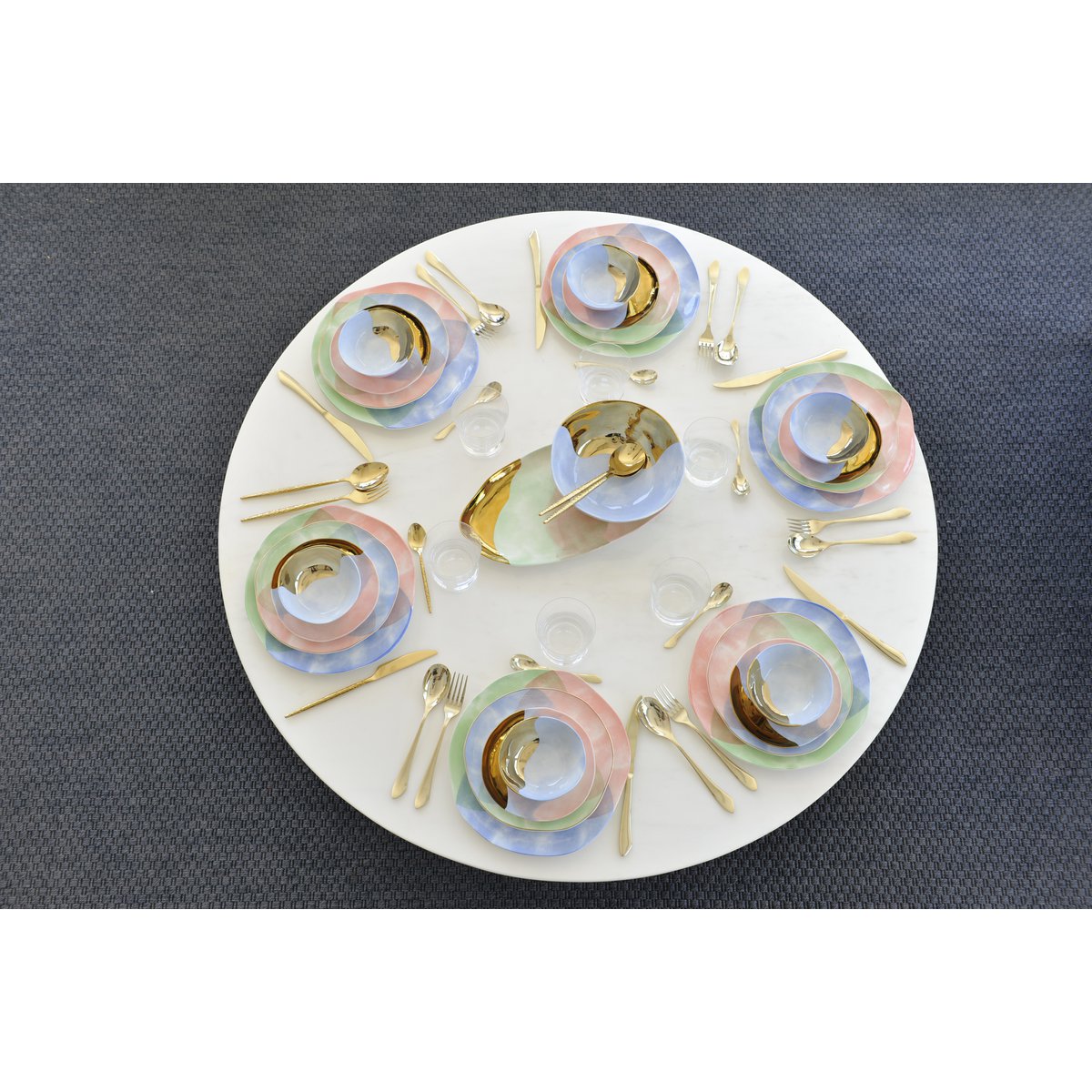 Serveerbord - multicolor - Assiette