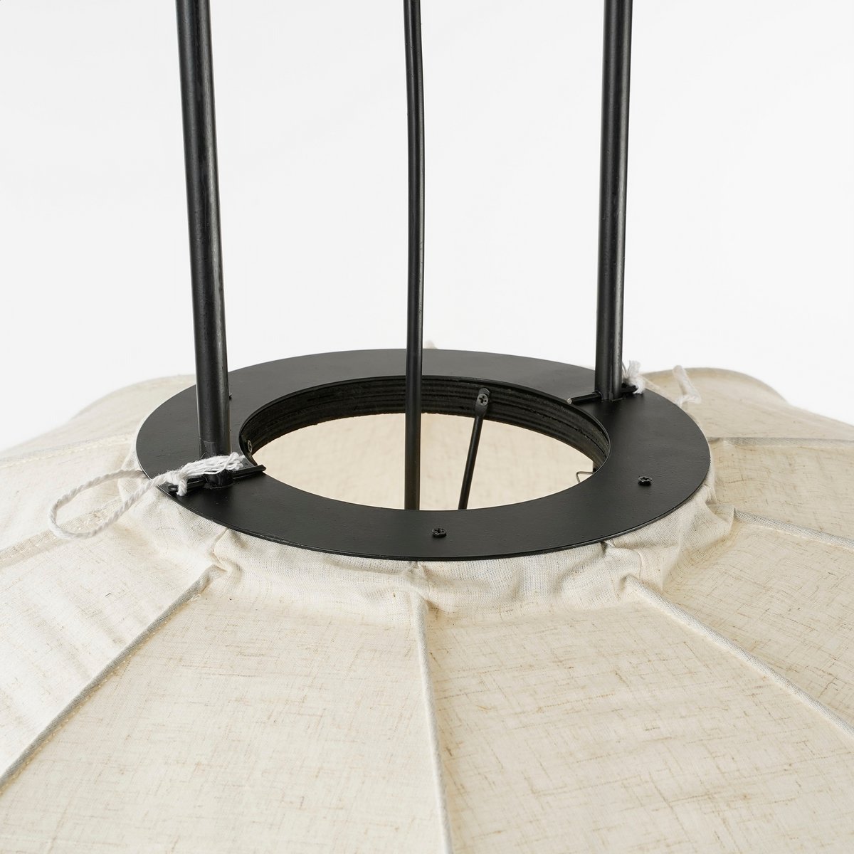PEGO Hanging lamp - H94 x Ø83 cm - Linen - Off -White