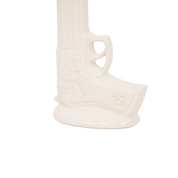Vase - Pistol - white 