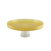 28 cm wit -ON -White Cake Dish -citroen