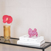 Ornament - Pomeranian - Pink - 10.5x5x9cm