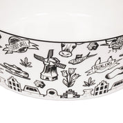 Bowl - Dutch Black - Newbone China - 17.5x17.5x6.5cm