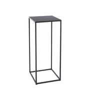 Quinty Side table - Set of 3 - L30 x W30 x H70 cm - Metal - Black