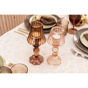 Pink Candle Holder on Standard
