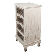 Dressoir Beige, Hout 44x35x81 cm