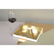 Set of 3 Gold Cheese Knives