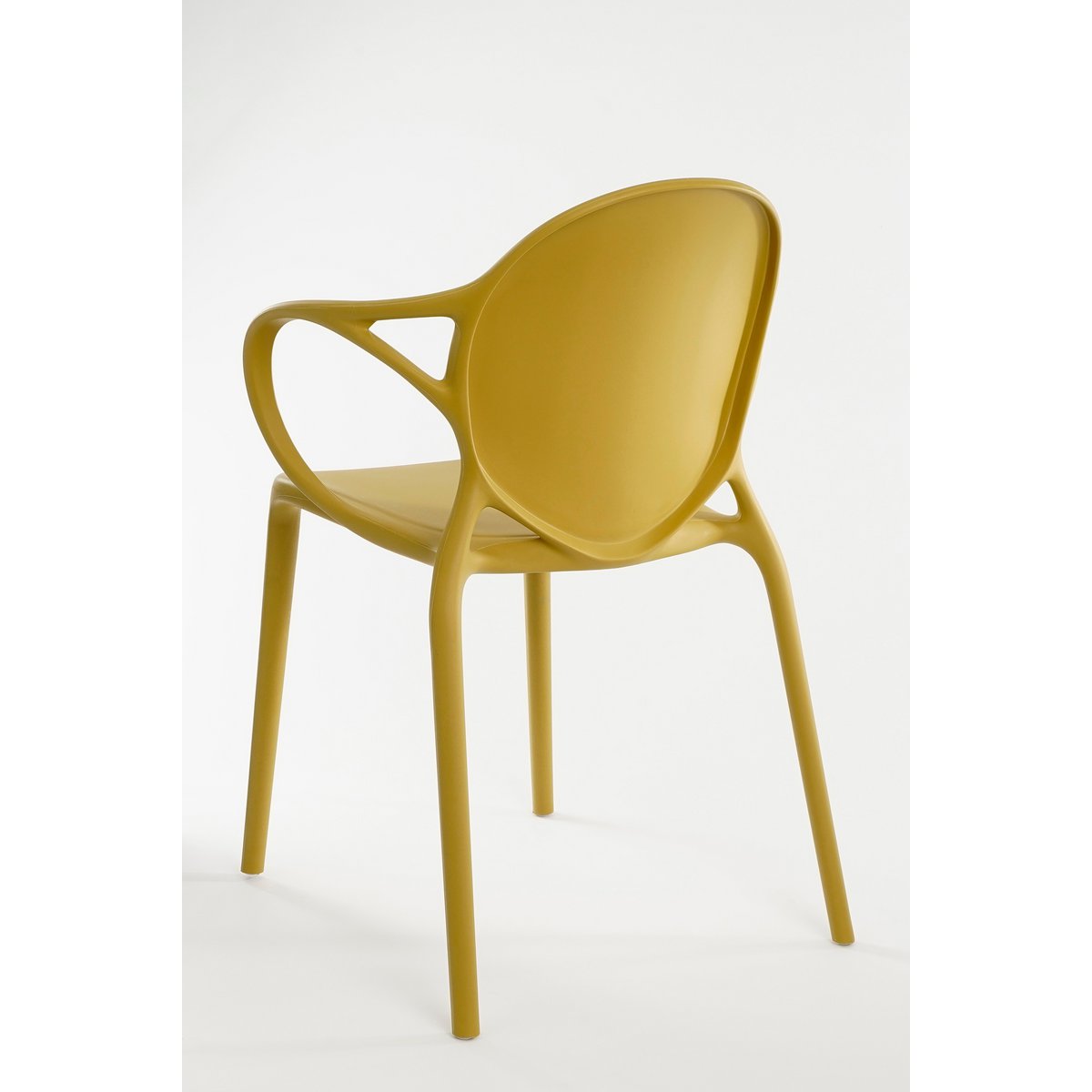 Nebraska Garden chair - L56 x W57 x H80 cm - Polypropylene - Ocher