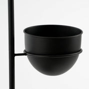 Porte-plantes - L40 x l33 x H140 cm - Noir